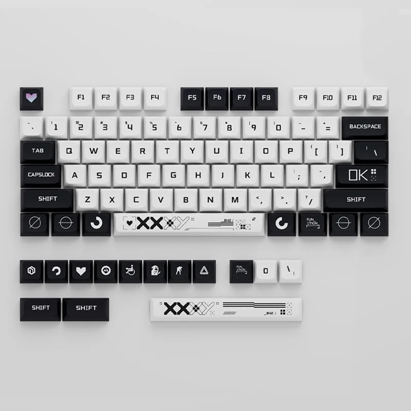 Механическая клавиатура pbt keycap для 61