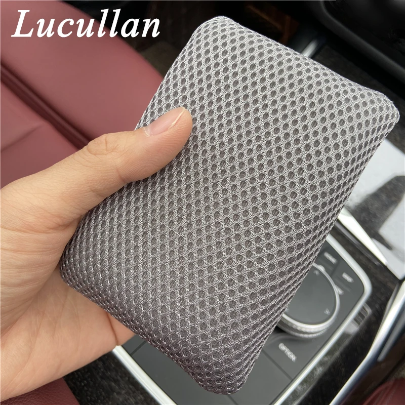 Lucullan 3-цветная губка из микрофибры для мойки автомобилей - Фотография_5