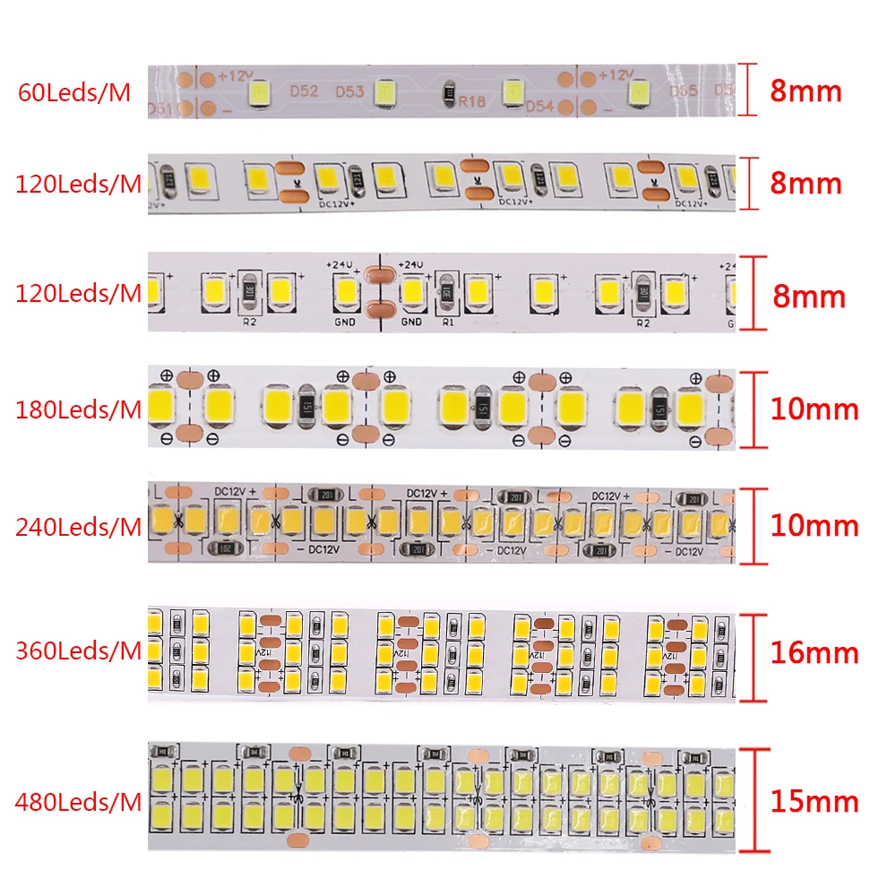 Светодиодная лента 12 в 24 в smd - Фотография_3