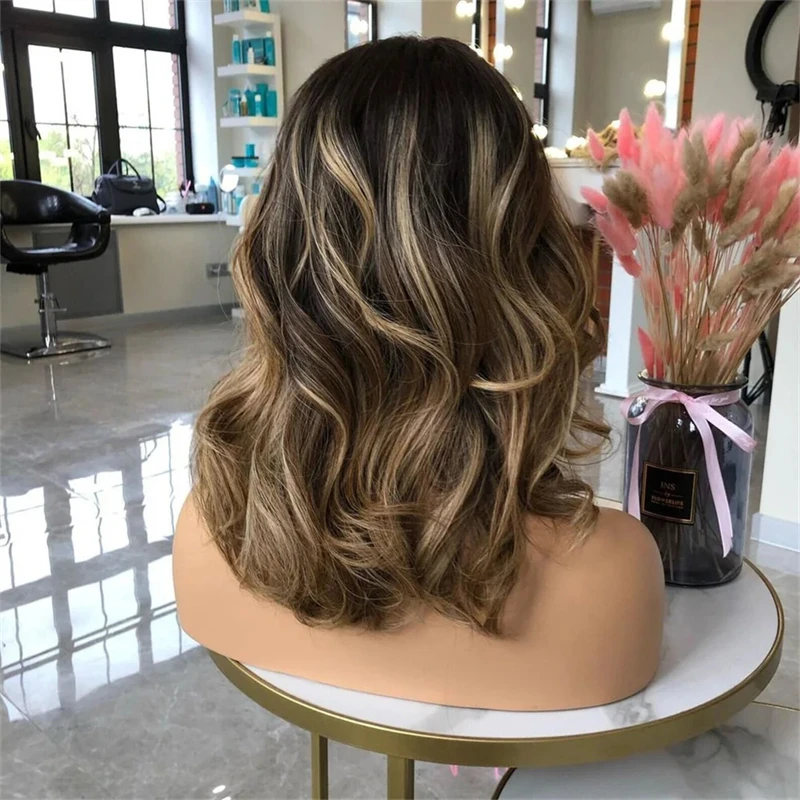 Ombre блондинка коричневый объемная