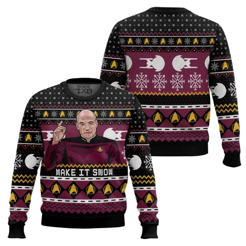 Make it snow captain picard st - Фотография_2
