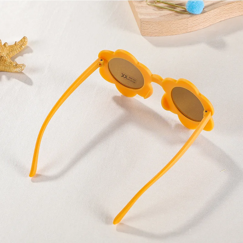 Новые детские солнцезащитные очки sun flower uv400 для мальчиков и девочек - Фотография_6