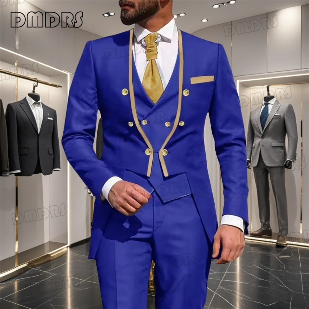 Комплект из 3 брюк-смокинг для мужчин - Фотография_6