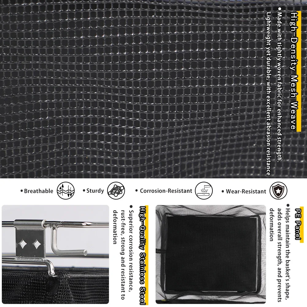 Deerest 1-одиничная выдвижная сетчатая корзина для стола igt - Фотография_3