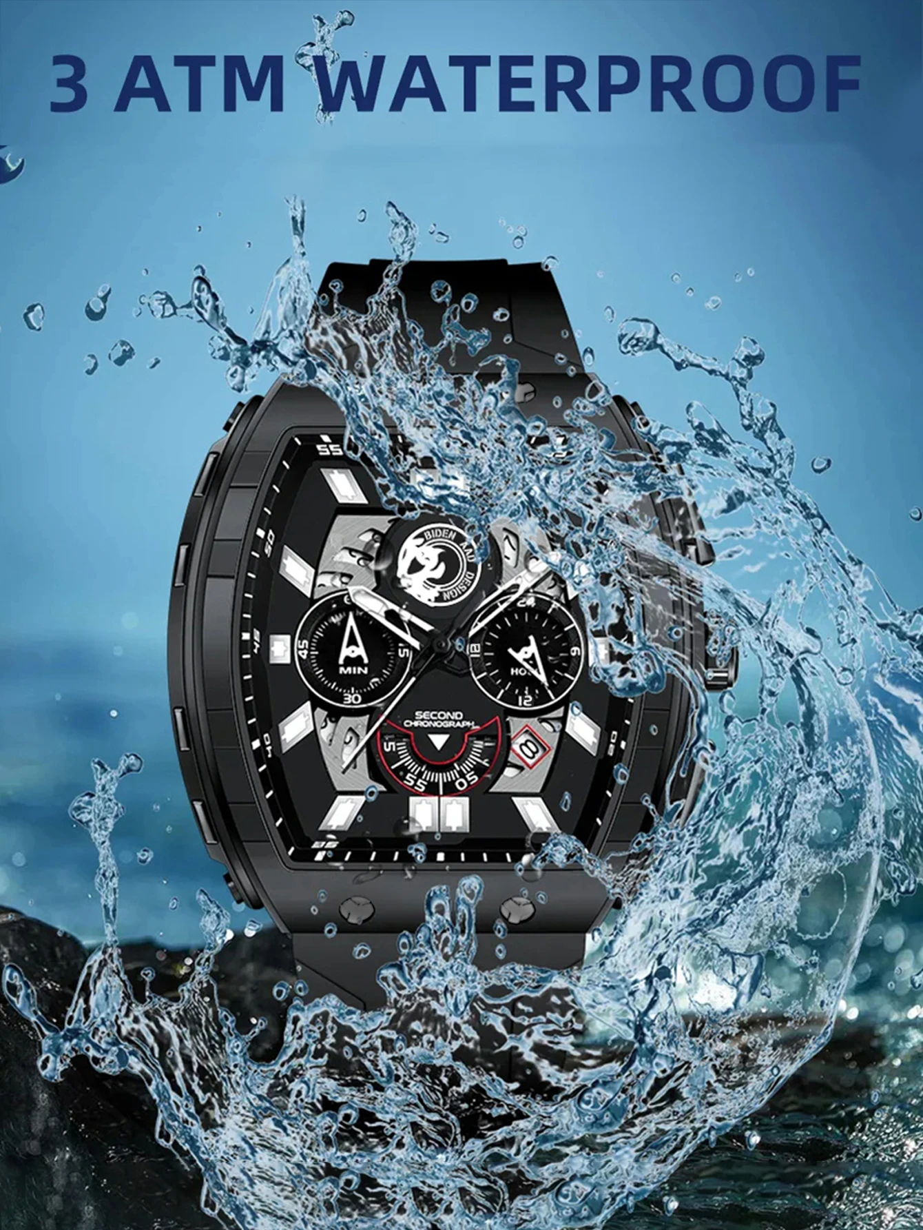 Мужские модные спортивные часы - Фотография_5