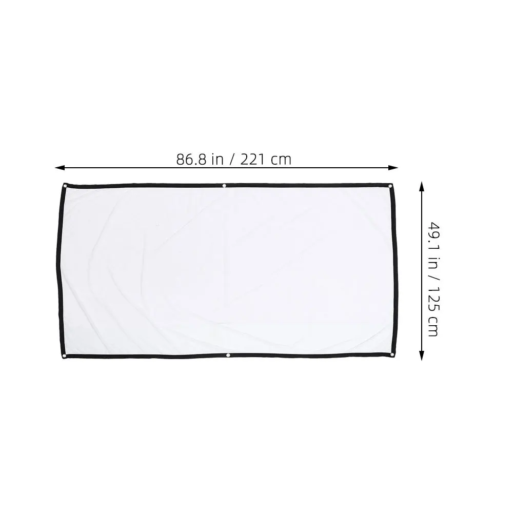 Складной полиэстеровый экран для проектора - Фотография_2