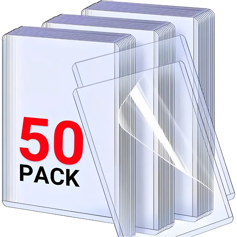 Прозрачный корейский чехол для карт kpop с защитной пленкой