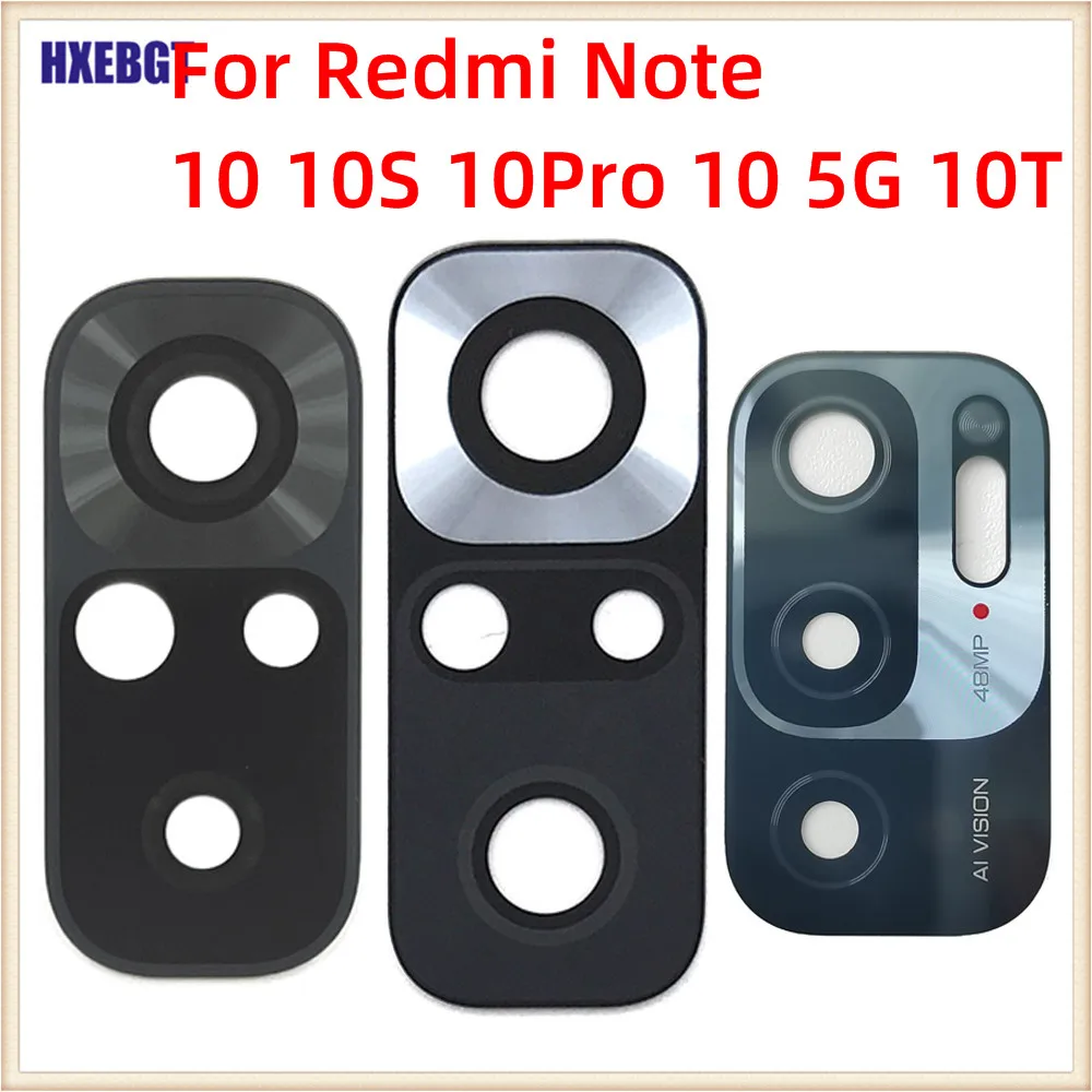 Стеклянная линза задней камеры для xiaomi redmi note 10