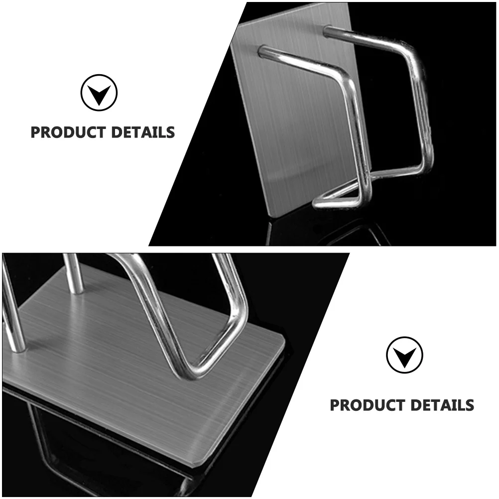 Подвесная стойка для умывальника из нержавеющей стали без перфоратора - Фотография_4