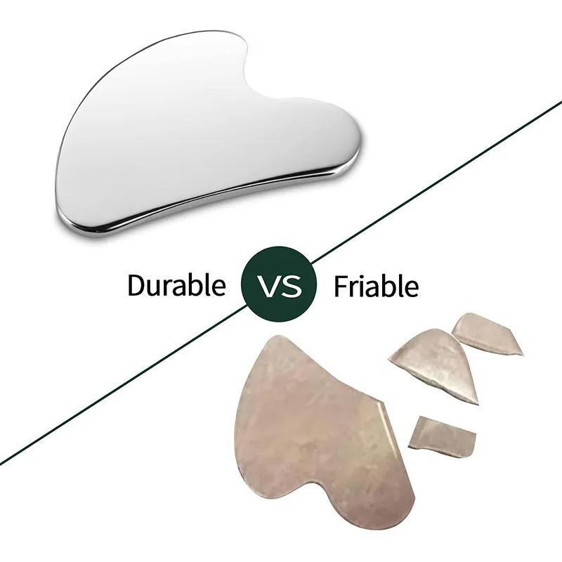 Скребок гуа ша из нержавеющей стали - Фотография_3