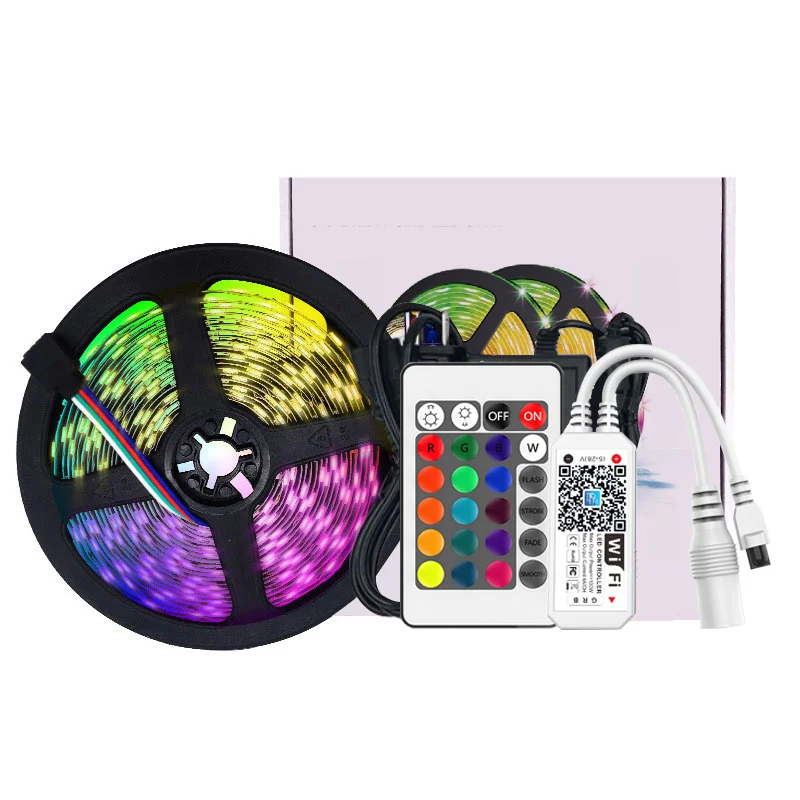 5m 10m 5050 rgb rgbw wi-fi светодиодная - Фотография_6