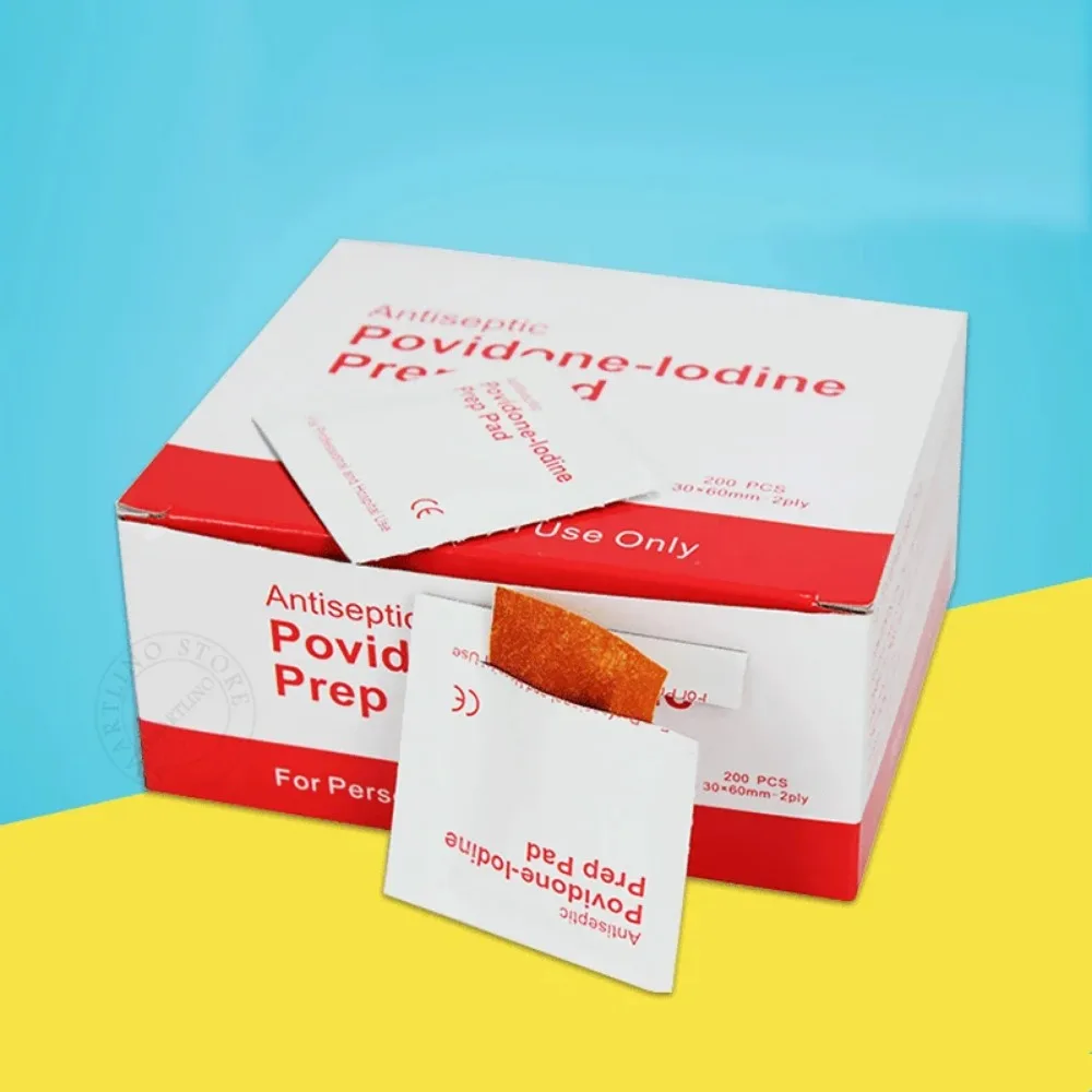 Антисептические тампоны povidone iodine - Фотография_6