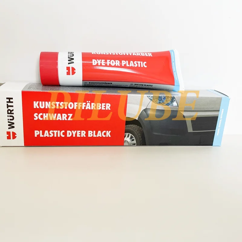 Wurth plastic dyer черный для окрашивания и восстановления пластика - Фотография_3