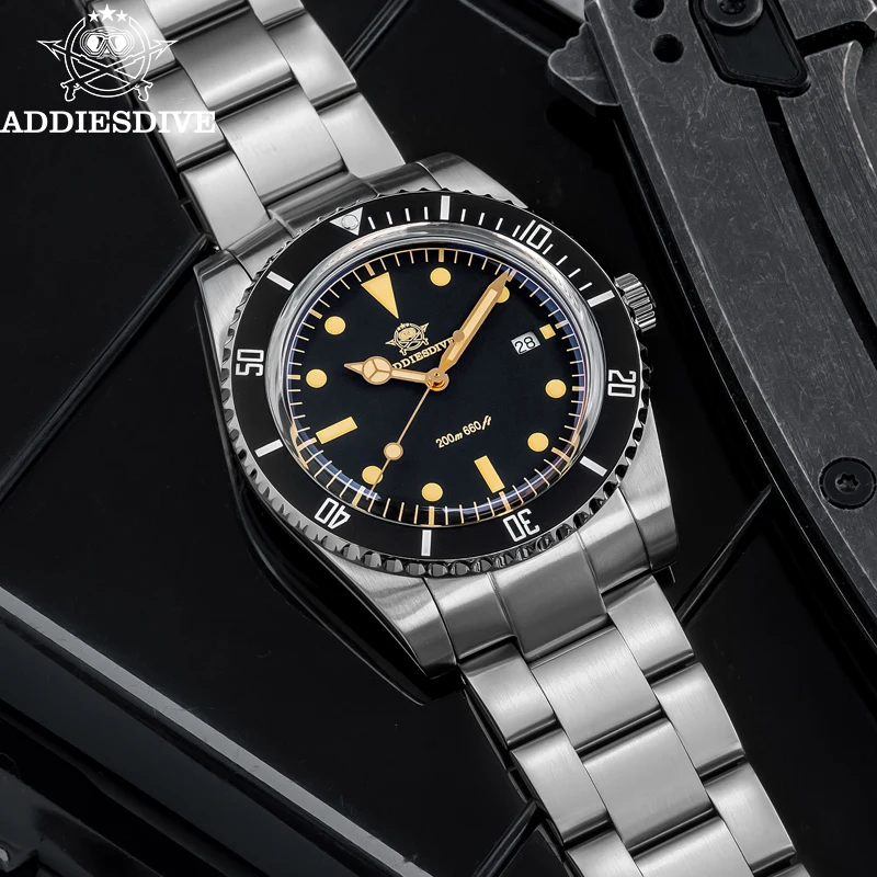 Addiesdive мужские роскошные часы с керамическим безелем - Фотография_3