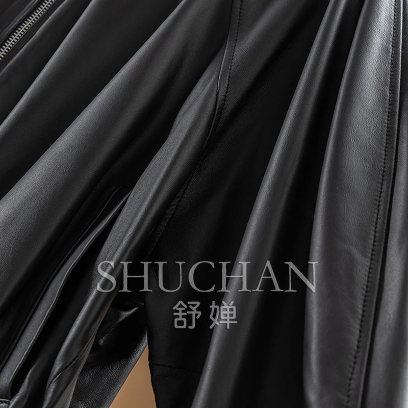 Женская кожаная куртка из овчины - Фотография_5