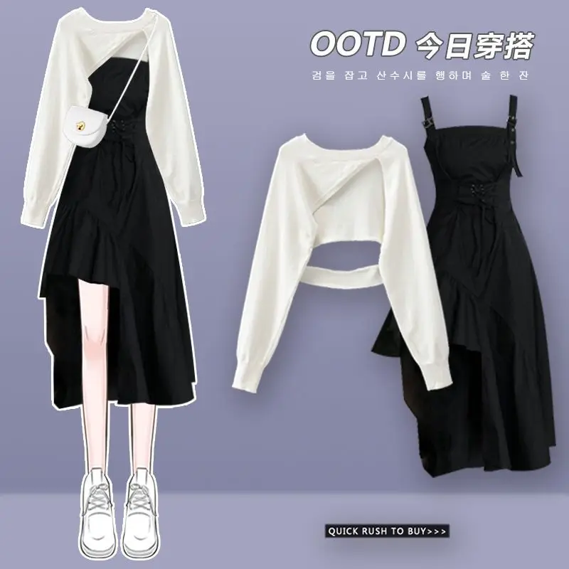 Женское осенне-летнее новое шикарное платье - Фотография_3