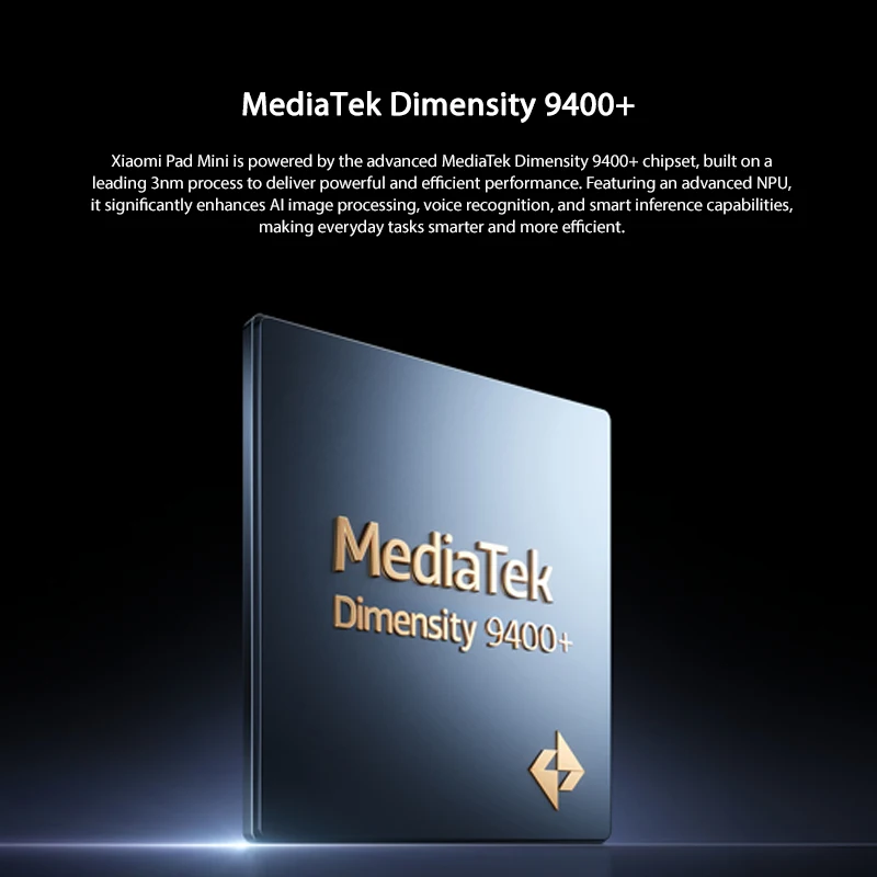 【brand+】xiaomi pad mini global version mediatek dimensity 9400+ 8 - Фотография_5