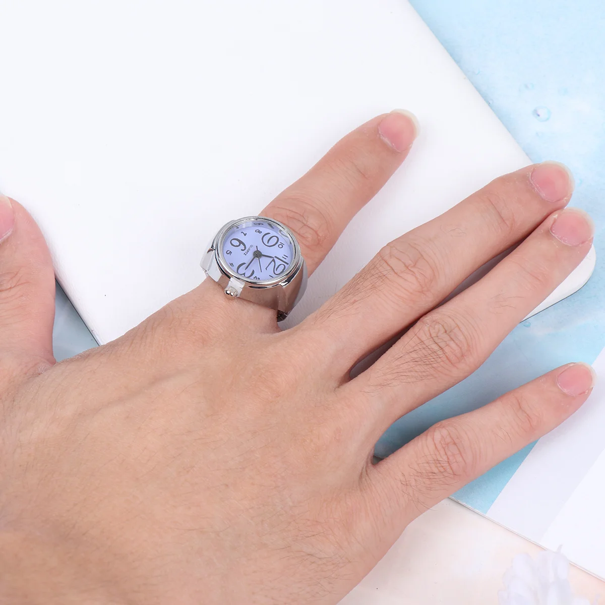 Кварцевые часы с накидкой - Фотография_3