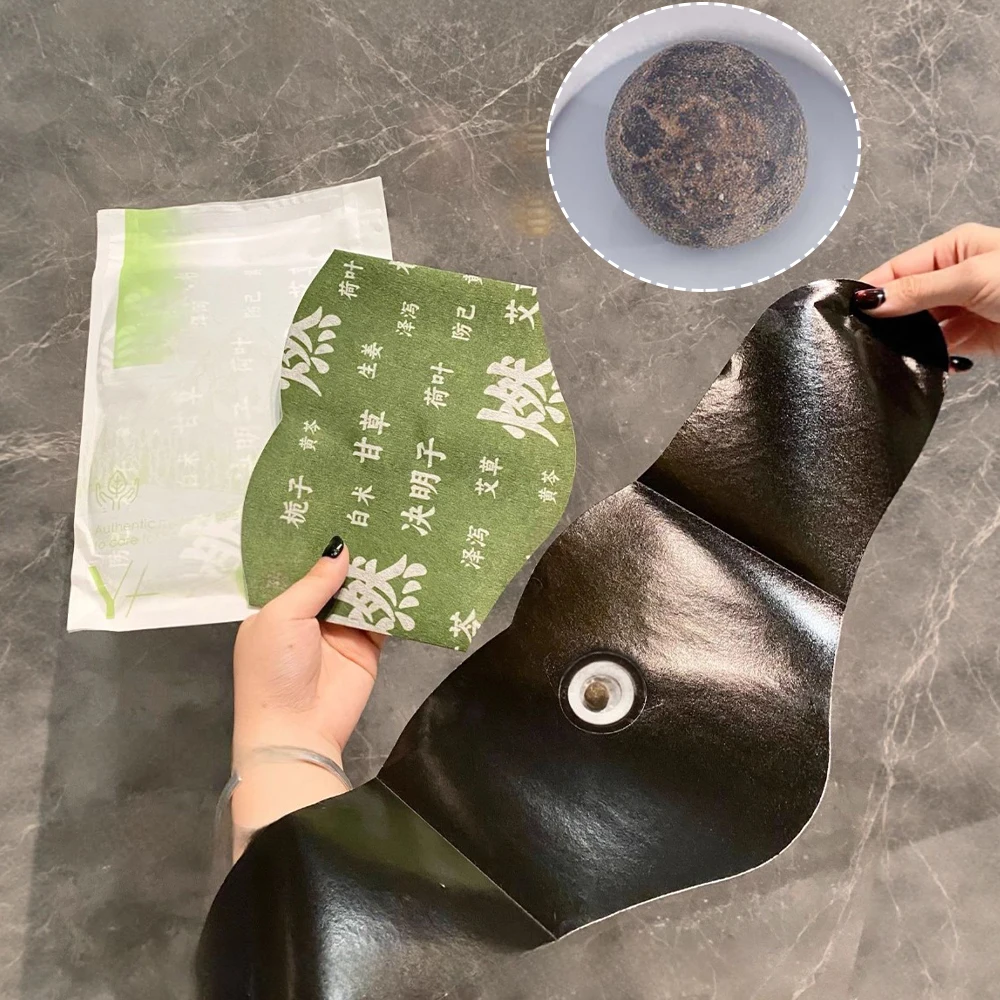 Травяной пластырь на талию для пупка