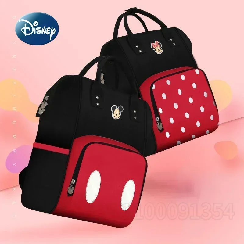 Новая сумка для подгузников disney с микки и минни - Фотография_2