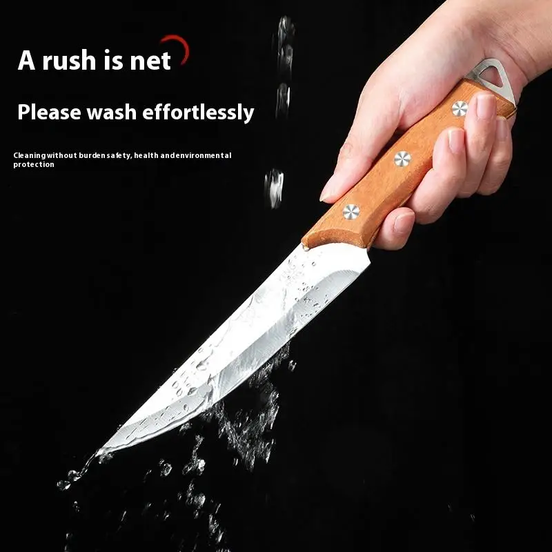 Нож для обвалки филе из нержавеющей стали - Фотография_4