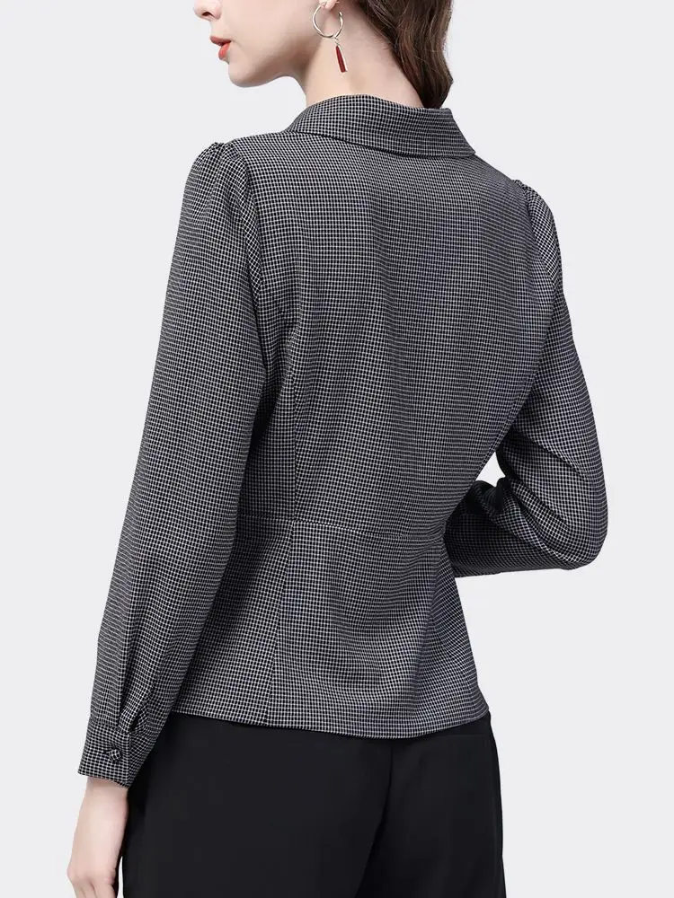 Женский весенне-осенний корейский новый костюм - Фотография_3