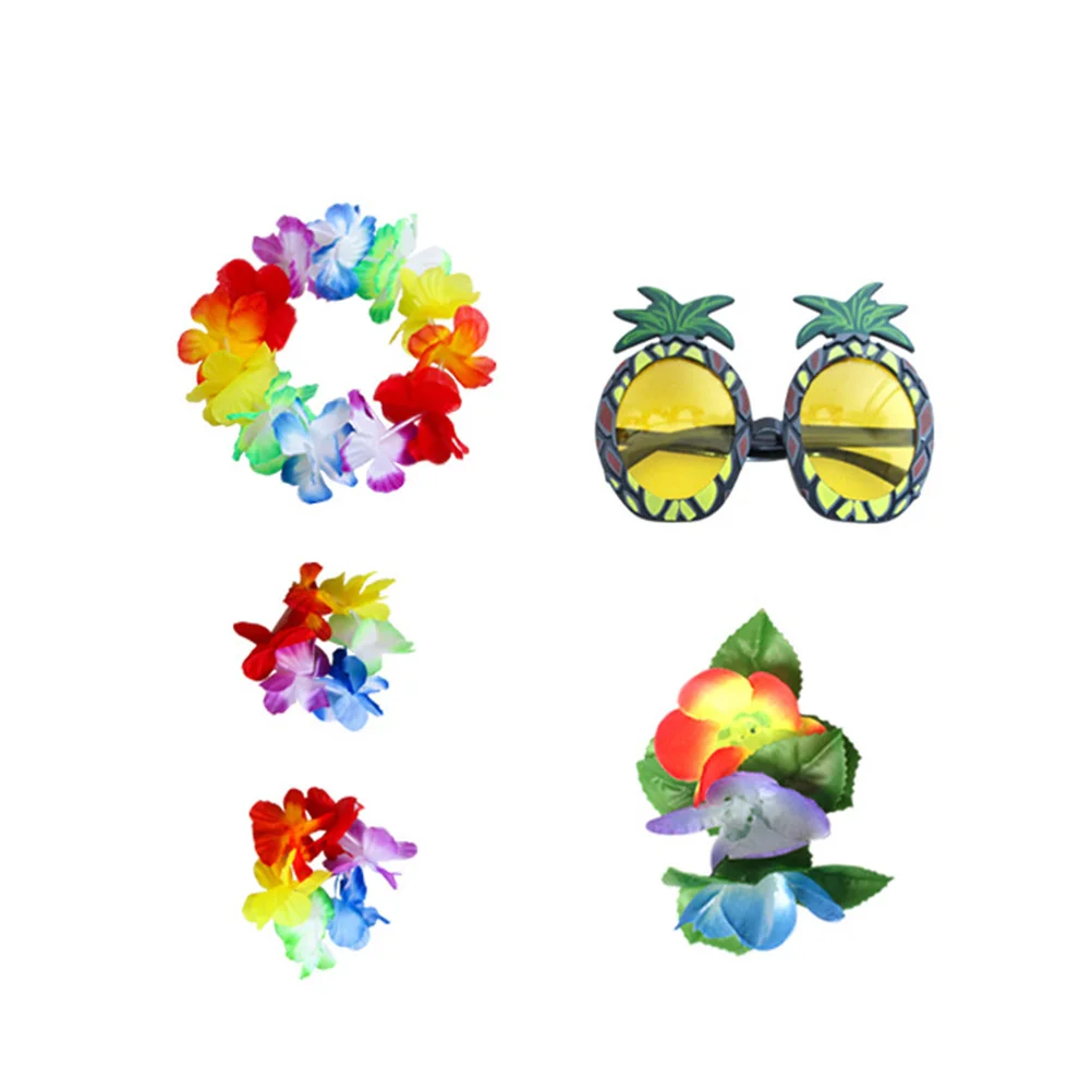 1 комплект, гавайская юбка хула с травой - Фотография_6