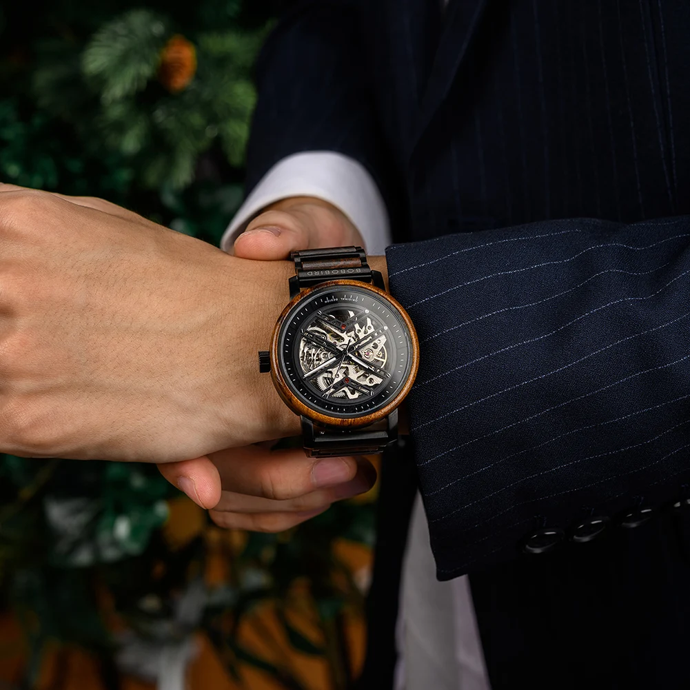 Механические часы bobo bird - Фотография_4