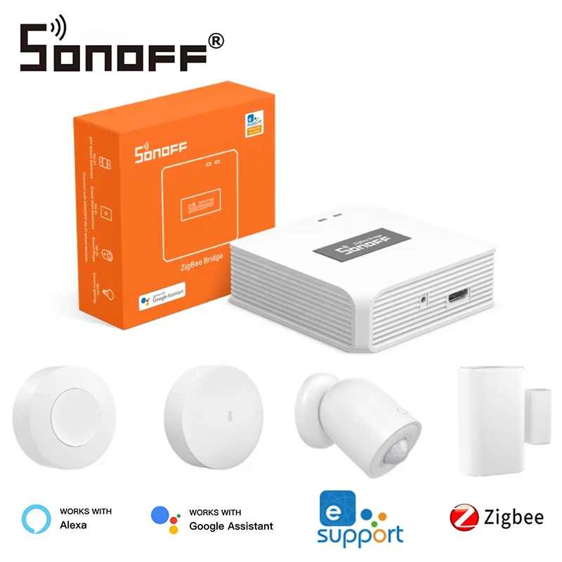 Sonoff snzb-01p snzb-02p snzb-03p snzb-04p zigbee датчик двери