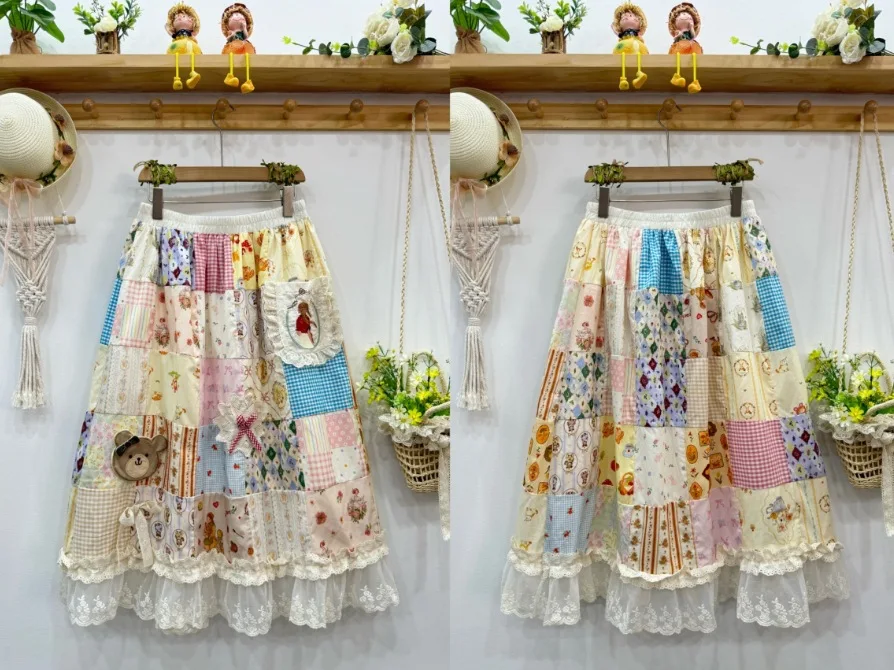 Японские винтажные лолита мори для девочек - Фотография_6