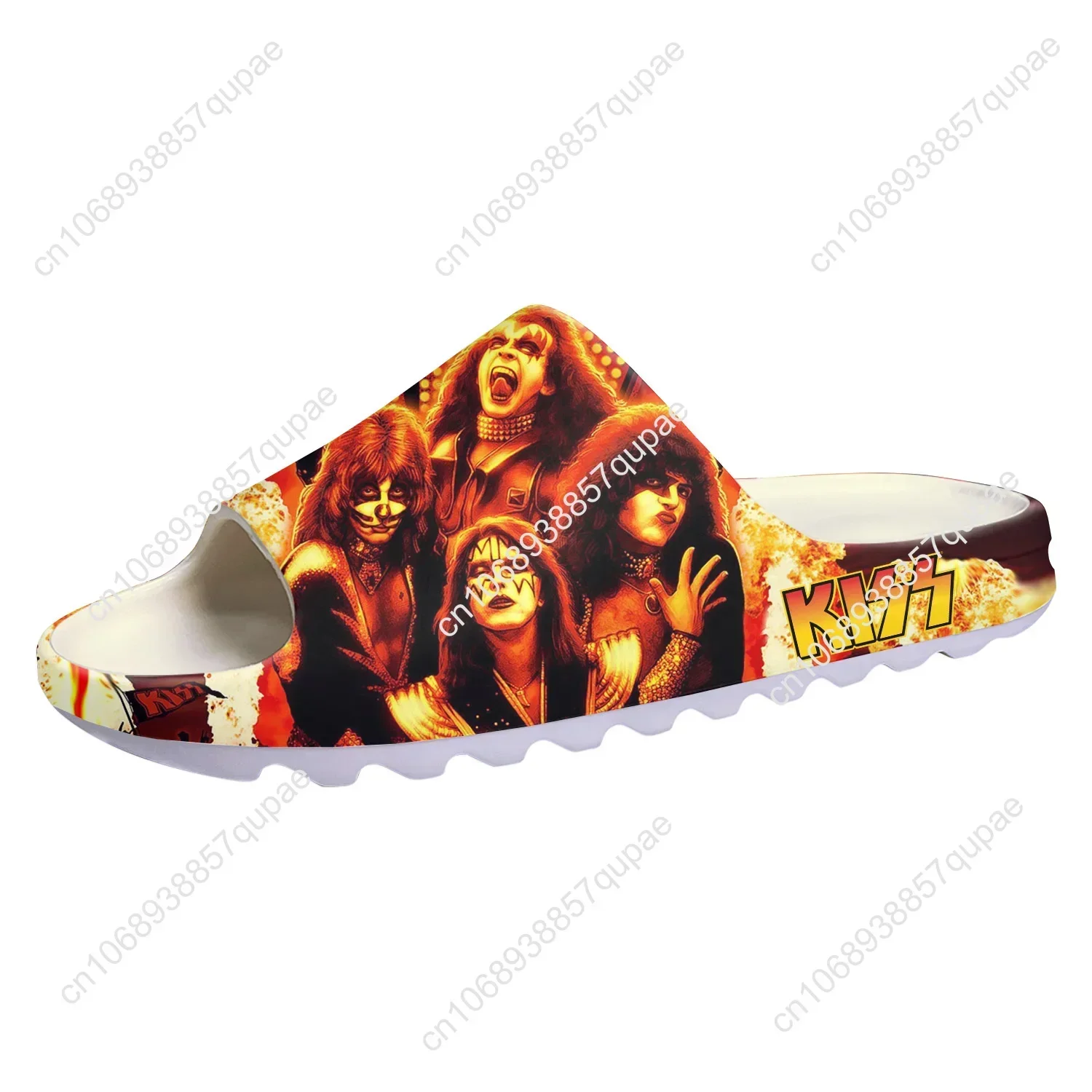 Хэви-метал kiss rock band тапочки - Фотография_2