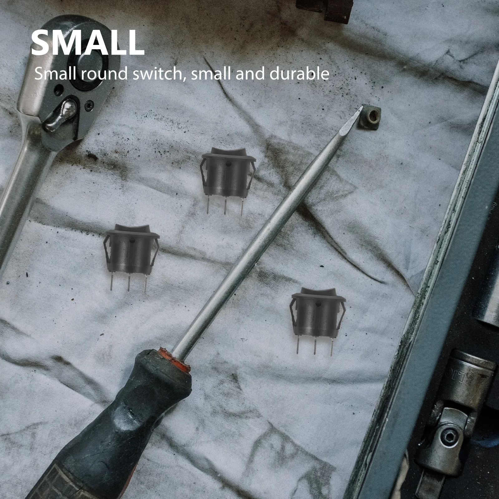 23 мм круглый кулисный кнопочный