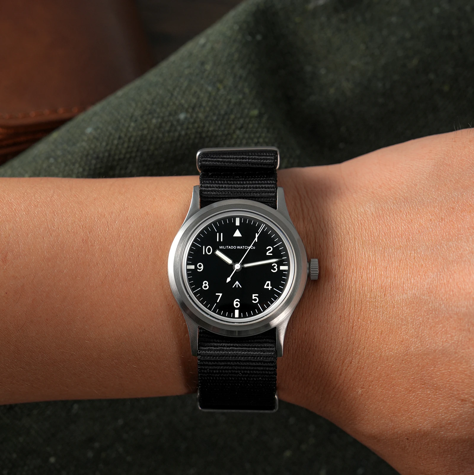 Militado ml14 36 мм часы vh31 sweep - Фотография_4