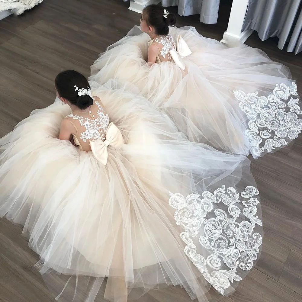 Платье принцессы кружевное длинное - Фотография_5