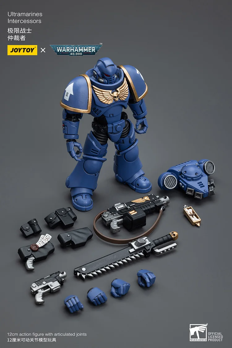 Joytoy warhammer 40k ultramarines intercessors - Фотография_6