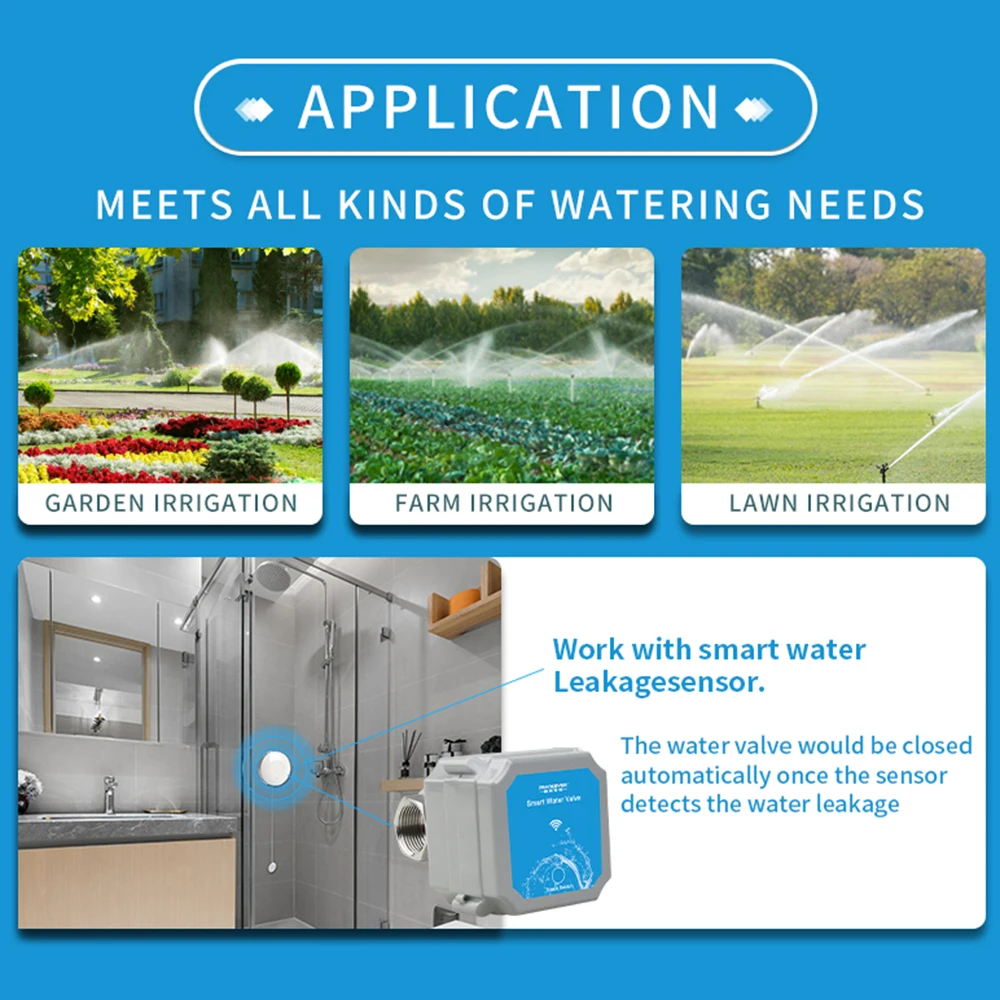 Dn20 умный водяной клапан 3/4 дюйма - Фотография_3