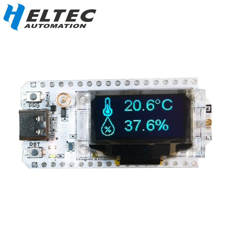 Местластичный wi-fi heltec lora 32 v3 с чехлом 868 мгц esp32 oled sx1262 0 - Фотография_3