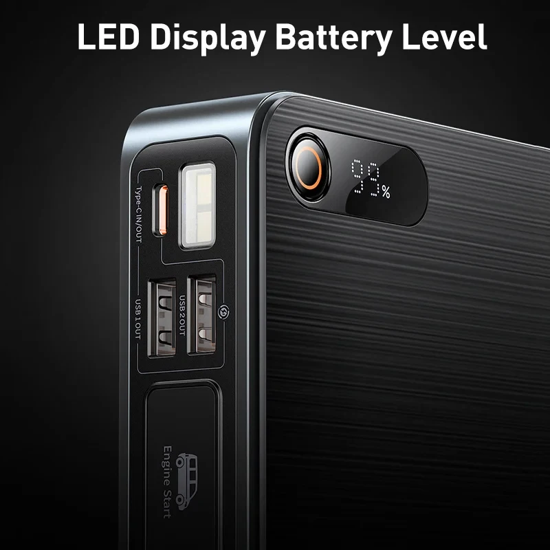 Baseus 1600a jump starter power - Фотография_6