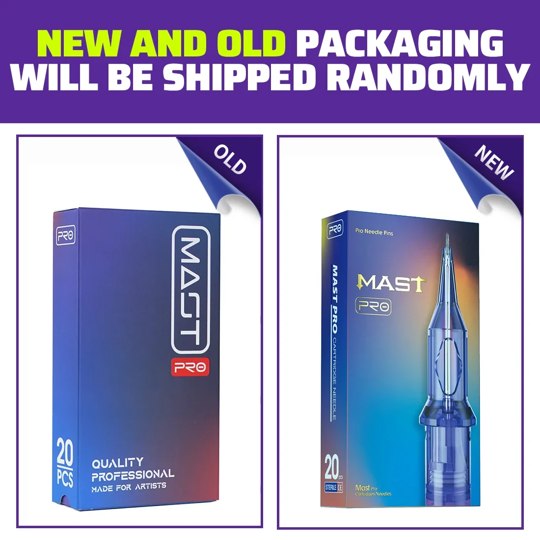Mast pro в упаковке 1rl/3rl иглы для картриджей для татуировки - Фотография_6