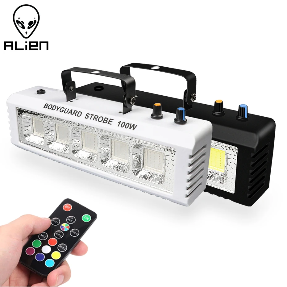 Alien rgb белый dj диско стробоскопы