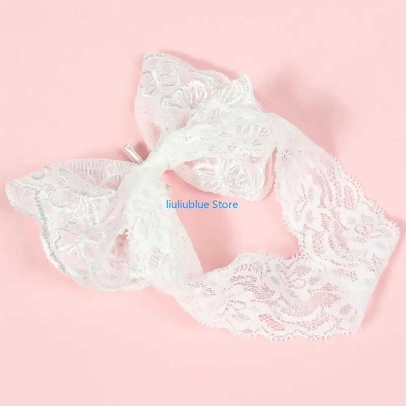 Кружевные банты, бантики для волос - Фотография_2