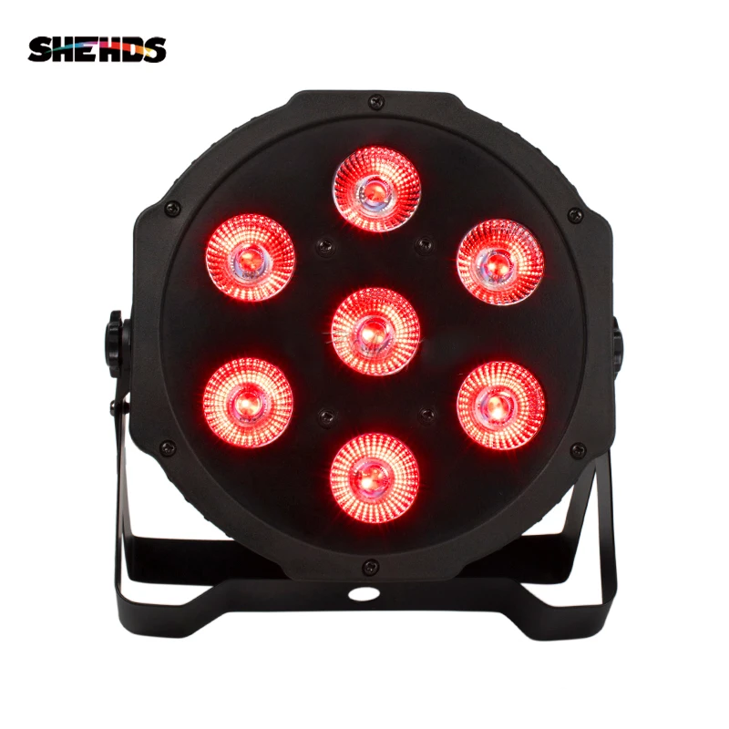 Shehds hot led flat par 7x18w/7x12w