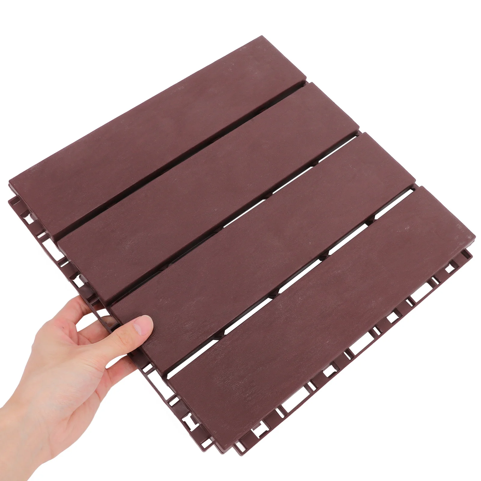 Пластиковая блокирующая палубная плитка - Фотография_2