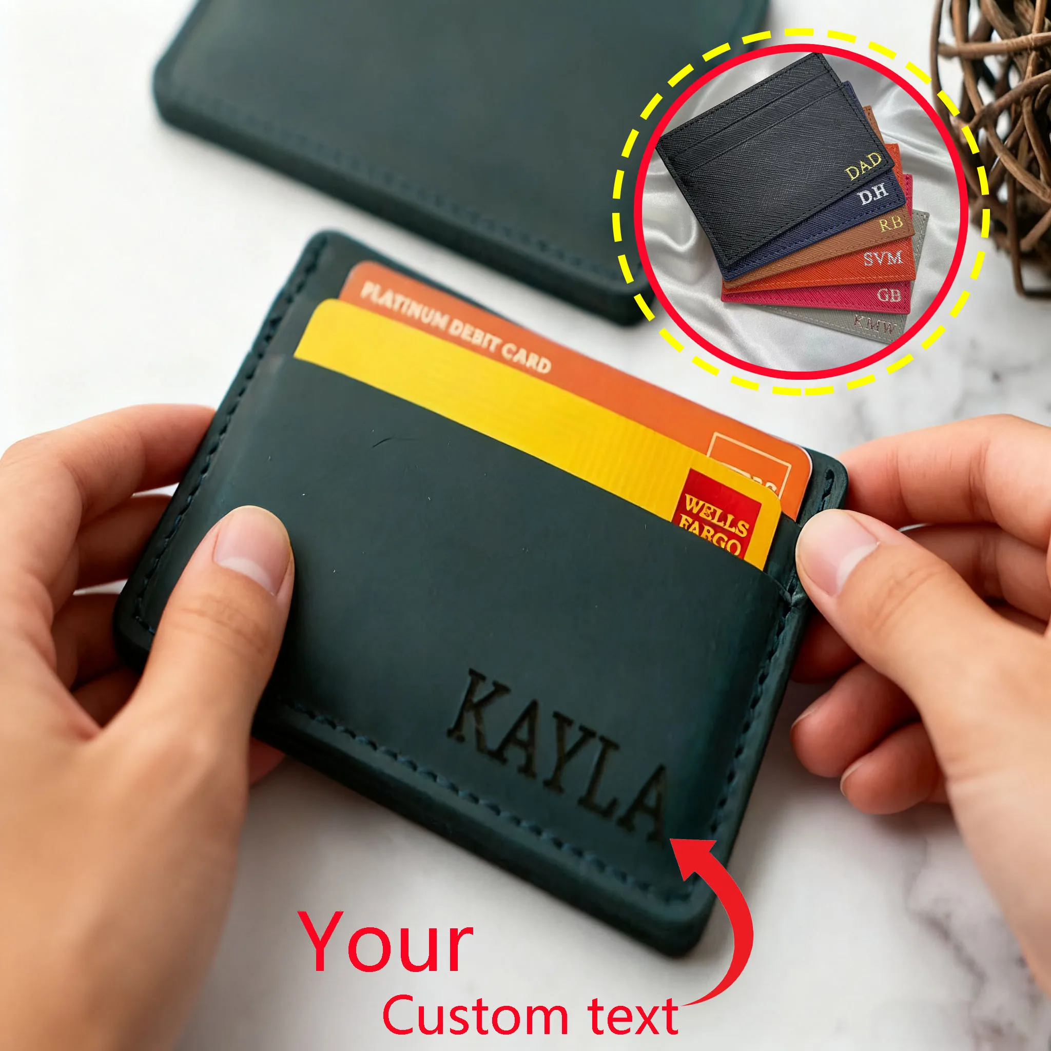 Высококачественный кожаный держатель