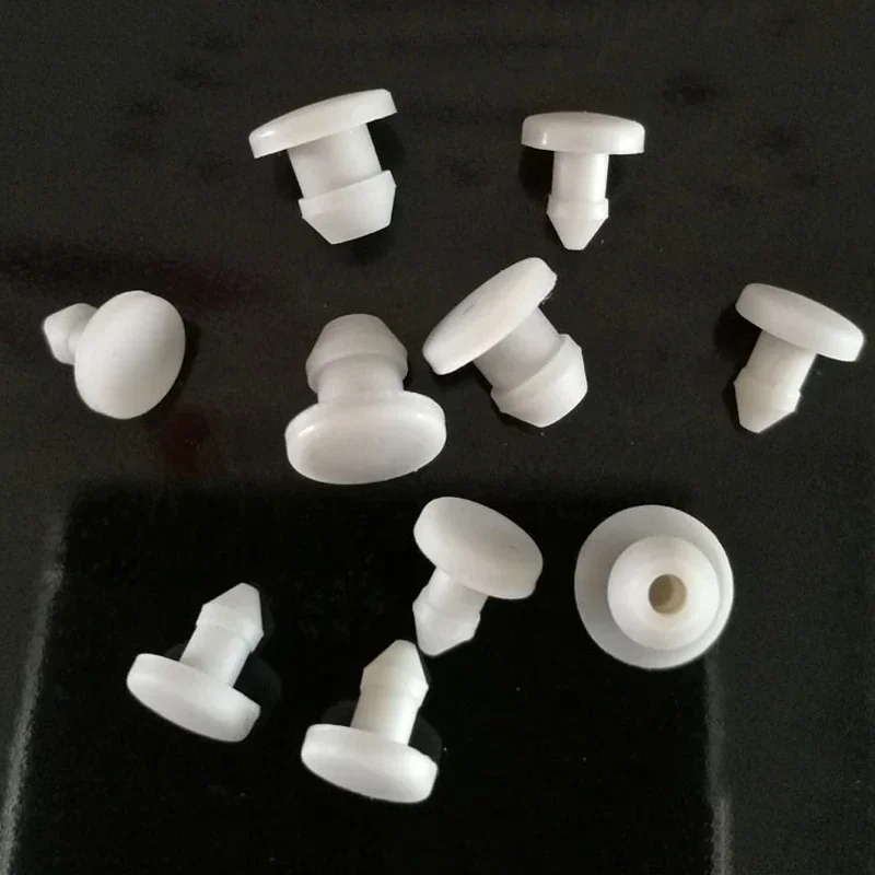 Белые силиконовые резиновые колпачки - Фотография_6