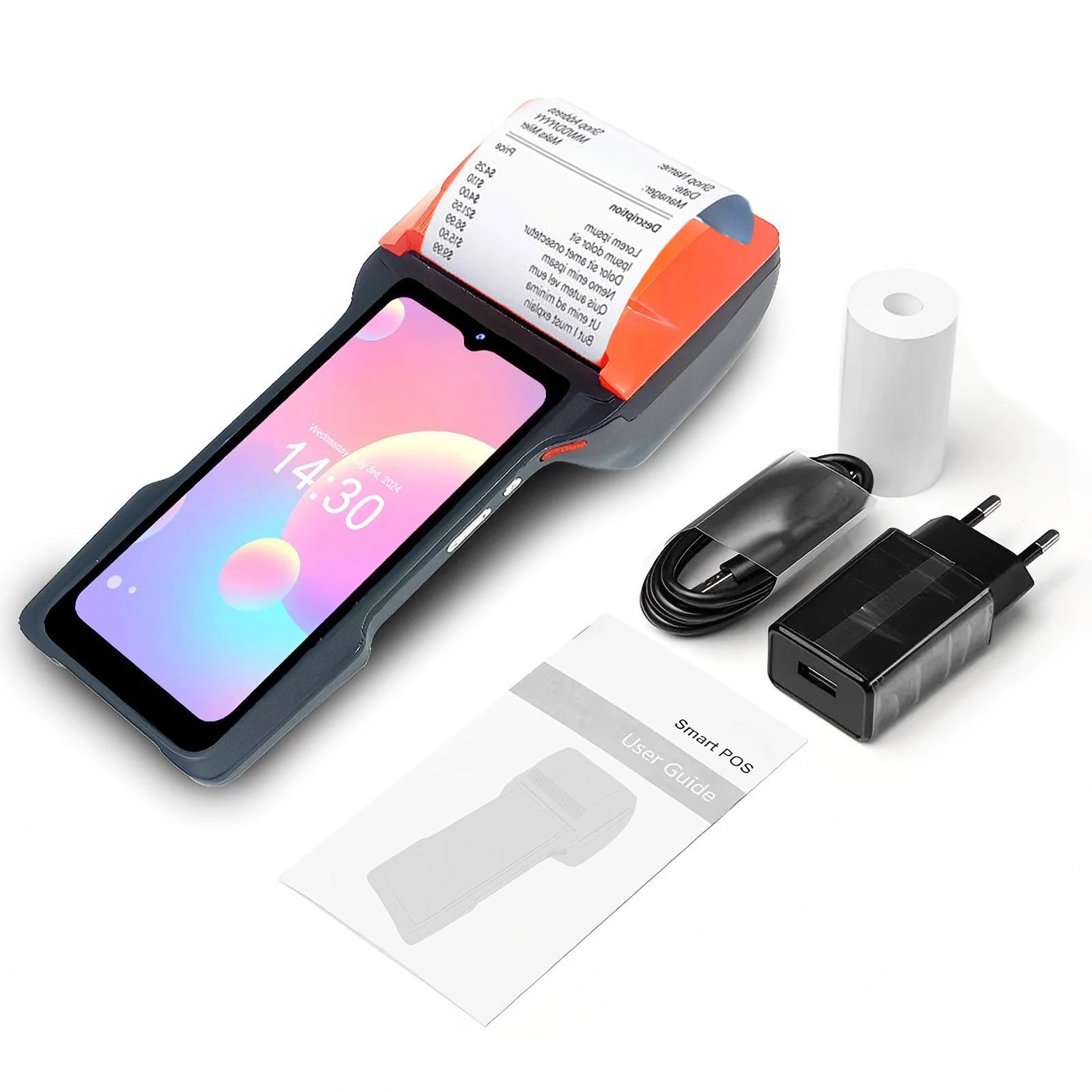 6,5-дюймовый мобильный pos-память android 14 - Фотография_6