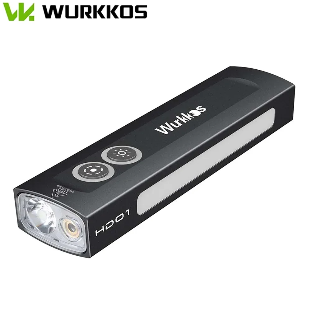 Многофункциональный фонарик wurkkos hd01 1200 лм с зеленым лучом