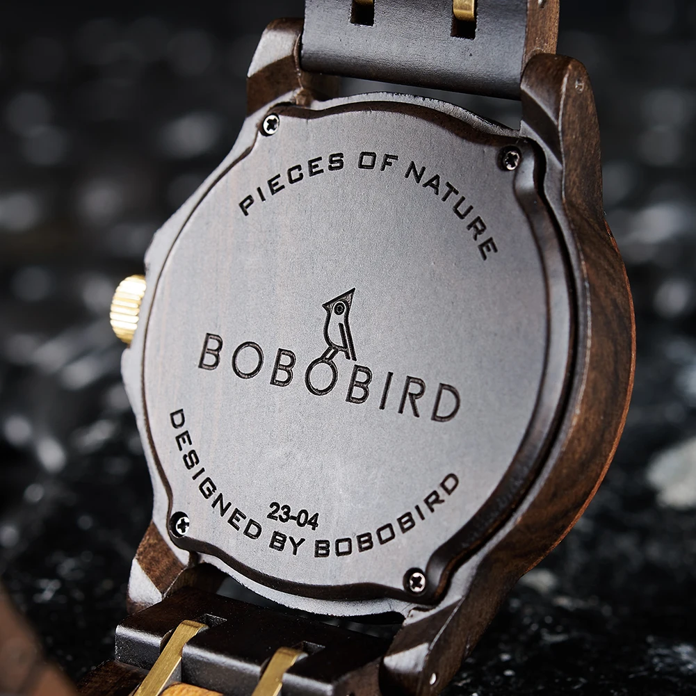 Деревянные мужские часы bobobird - Фотография_5