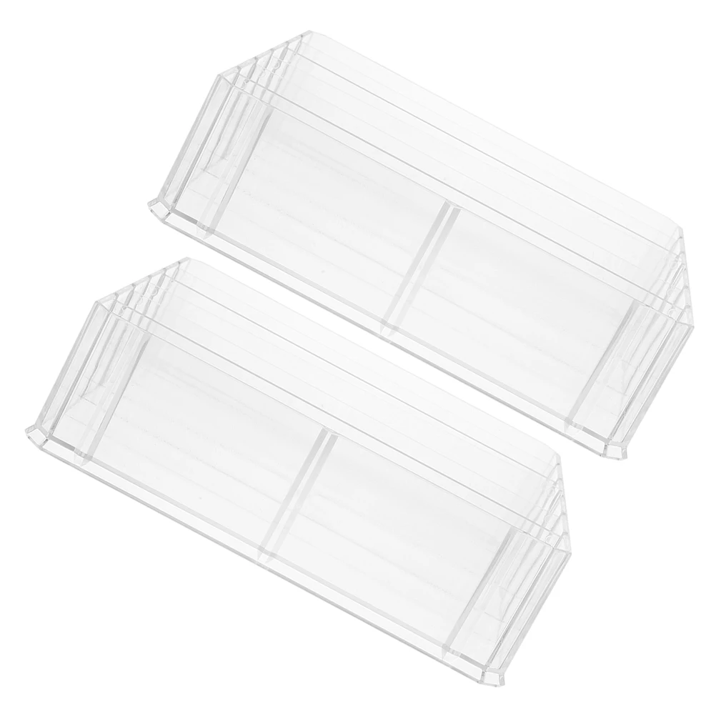 Акриловый органайзер для хранения наличных денег с несколькими сетками - Фотография_6