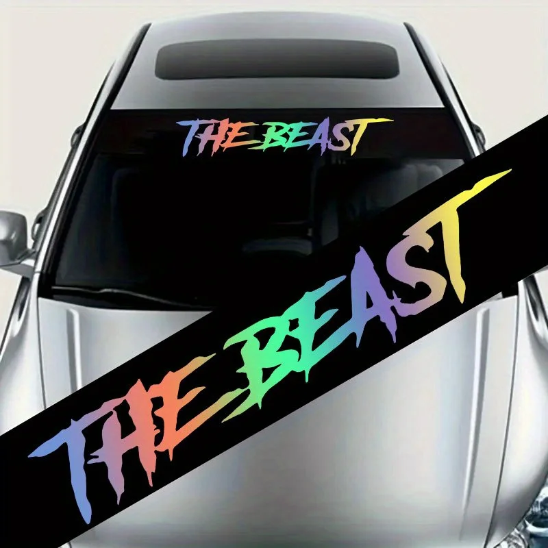 Автомобильные наклейки the beast - Фотография_3